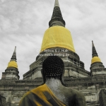 Stupas und Tempel in Ayutthaya / Thailand