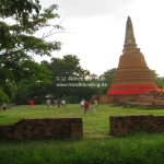 Stupa im Wat Lokaya in Ayutthaya / Thailand