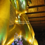Liegender Buddha im Wat Po / Bangkok / Thailand