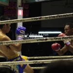 Muay Thai / Thai Kickboxen im Lumphini Stadium in Bangkok