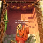 Schrein auf Berg Girnar (bei Junagadh) / Gujarat / Indien