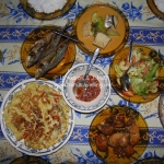 Großartiges Essen beim Homestay Relaunch in Kelantan / Malaysia