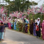 Festlichkeiten auf dem Homestay Relaunch in Kelantan / Malaysia