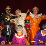 Ramayana Aufführung in Luang Prabang / Laos
