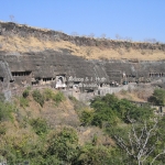 Buddhistische Höhlen in Ajanta