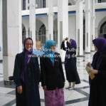 Unser Besuch der Moschee in Shah Alam