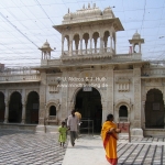 Rattentempel in Bikaner / Rajasthan / Indien