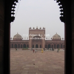 Moschee in Fatehpur Sikri / Rajasthan / Indien