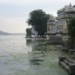 Der See in Udaipur / Rajasthan / Indien