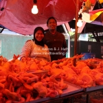 Auf dem Markt in Kuching / Sarawak / Borneo
