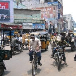 Straßenszene in Chennai / Madras